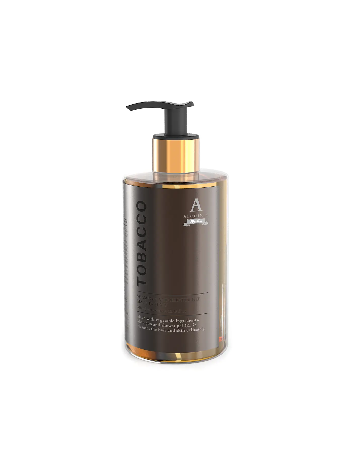 ALCHIMIA SOAP | Duschgel SANDAL 350ml Sandelholz | braun